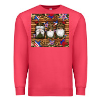 Cardinal camouflage gnomes american flag star leopard Premium Sweatshirt - Artiststas