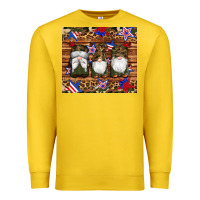 Lemon camouflage gnomes american flag star leopard Premium Sweatshirt - Artiststas