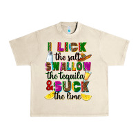 Sandshell I lick the salt swallow the tequila Urban Heavy Tee - RanaPortraitStore