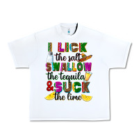 White I lick the salt swallow the tequila Urban Heavy Tee - RanaPortraitStore