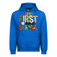 Cobalt happy first day of school Urban Hoodie - NancyCooperArtShop