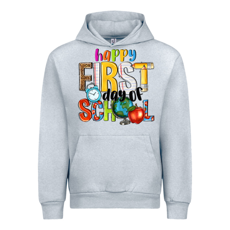 Happy First Day Of School Urban Hoodie by NancyCooperArtShop | Teevron
