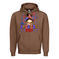 Chestnut All American babe Zipper Hoodie - Neo Western