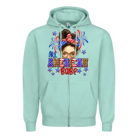 Seafoam All American babe Zipper Hoodie - Neo Western