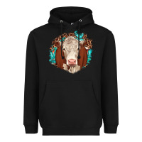 Hareford Leopard Gemstone Heavyweight Hoodie | Teevron