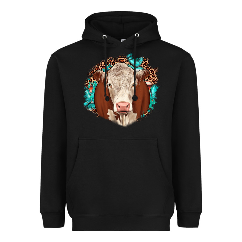 Hareford Leopard Gemstone Heavyweight Hoodie by JahusDesignShop | Teevron