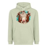 Matcha hareford leopard gemstone Heavyweight Hoodie - JahusDesignShop