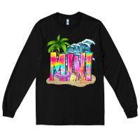 Black summer mini Long Sleeve Tee - texasbilliewilder