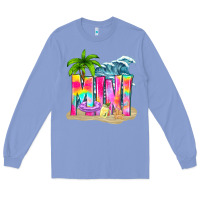 Colony Blue summer mini Long Sleeve Tee - texasbilliewilder