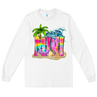 White summer mini Long Sleeve Tee - texasbilliewilder