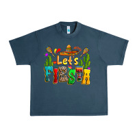 Midnight Navy Let's fiesta Urban Heavy Tee - RanaPortraitStore