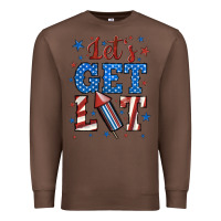 Chestnut let's get lit Premium Sweatshirt - BundleAndBundleShop