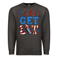 Smoke let's get lit Premium Sweatshirt - BundleAndBundleShop
