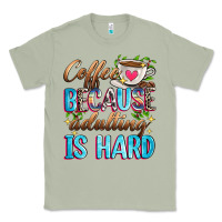 Matcha coffee because adulting is hard Classic Tee - Zillion Design Studio