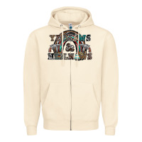 Sandshell yeehaws and heilnaws Zipper Hoodie - SublimationCraftShop