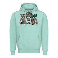 Seafoam yeehaws and heilnaws Zipper Hoodie - SublimationCraftShop