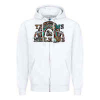 White yeehaws and heilnaws Zipper Hoodie - SublimationCraftShop