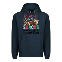 Navy im just here for the snacks commercials and  halftime show Premium Hoodie - MaliasSmallBusiness