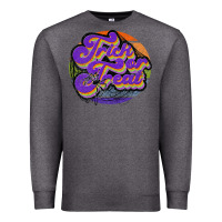 Charcoal Heather trick or treat Premium Sweatshirt - JahusDesignShop