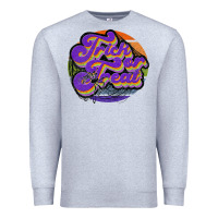 Heather Grey trick or treat Premium Sweatshirt - JahusDesignShop
