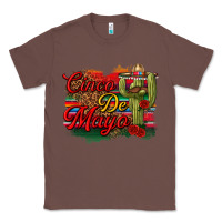 Chestnut Cinco de Mayo Cactus Classic Tee - texasbilliewilder