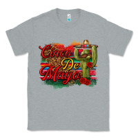 Heather Grey Cinco de Mayo Cactus Classic Tee - texasbilliewilder