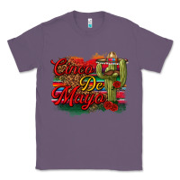 Lavender Cinco de Mayo Cactus Classic Tee - texasbilliewilder