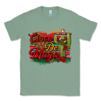 Sage Cinco de Mayo Cactus Classic Tee - texasbilliewilder