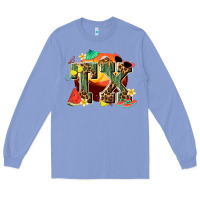 Colony Blue summer tx Long Sleeve Tee - texasbilliewilder