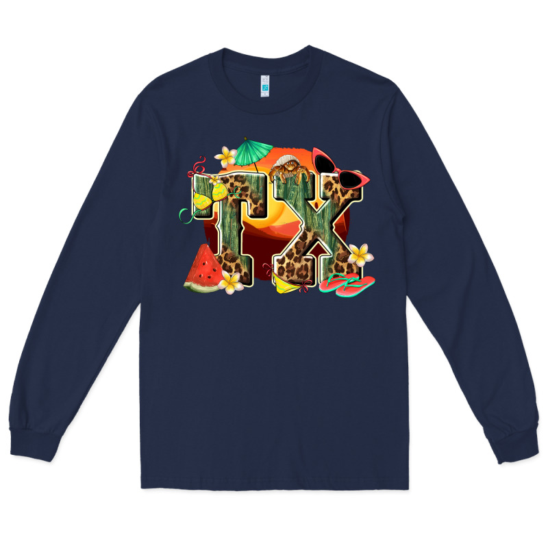 Summer Tx Long Sleeve Tee by texasbilliewilder | Teevron