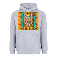 Heather Grey Thankful mama mama mama Heavyweight Hoodie - Artiststas
