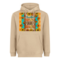 Mushroom Thankful mama mama mama Heavyweight Hoodie - Artiststas