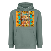 Sage Thankful mama mama mama Heavyweight Hoodie - Artiststas