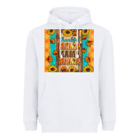 White Thankful mama mama mama Heavyweight Hoodie - Artiststas