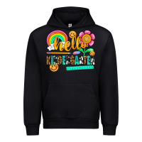 Foreset Green hello kindergarten Urban Hoodie - NancyCooperArtShop