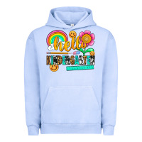 Pigment Grape Ice hello kindergarten Urban Hoodie - NancyCooperArtShop