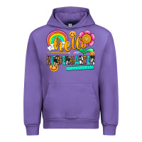 Tulip hello kindergarten Urban Hoodie - NancyCooperArtShop