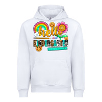 White hello kindergarten Urban Hoodie - NancyCooperArtShop