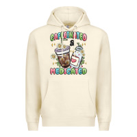 Sandshell caffeinated and medicated Premium Hoodie - MaliasSmallBusiness