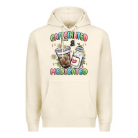 Tofu caffeinated and medicated Premium Hoodie - MaliasSmallBusiness