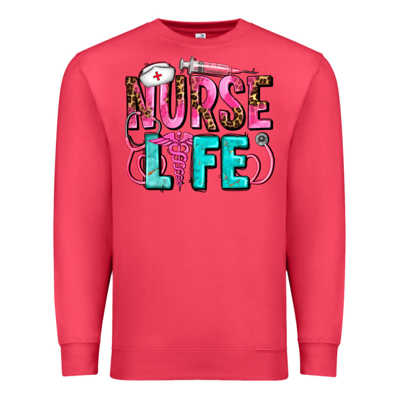 Nurse Life Premium Sweatshirt by AdoDesignShop | Teevron