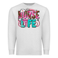 Oatmeal Heather nurse life Premium Sweatshirt - AdoDesignShop