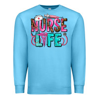 Ocean Blue nurse life Premium Sweatshirt - AdoDesignShop