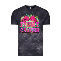 Cloud Black fight cancer Vintage Tee - BarkalooDesign