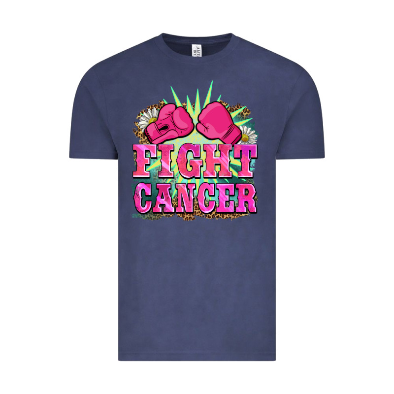 Fight Cancer Vintage Tee by BarkalooDesign | Teevron