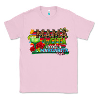 Bubblegum Pink Mama Cita Needs a Margarita Classic Tee - texasbilliewilder