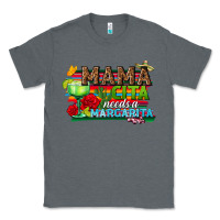 Charcoal Heather Mama Cita Needs a Margarita Classic Tee - texasbilliewilder