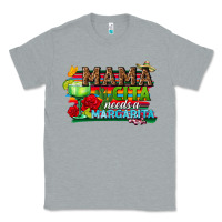 Heather Grey Mama Cita Needs a Margarita Classic Tee - texasbilliewilder