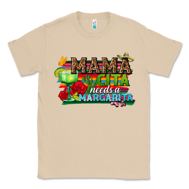 Mama Cita Needs A Margarita Classic Tee by texasbilliewilder | Teevron