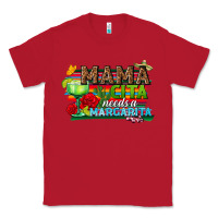 Red Mama Cita Needs a Margarita Classic Tee - texasbilliewilder